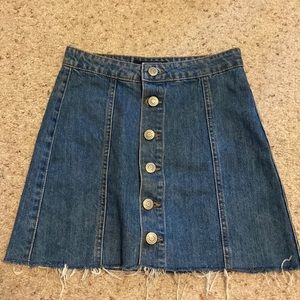 Aeropostale Jean Skirt